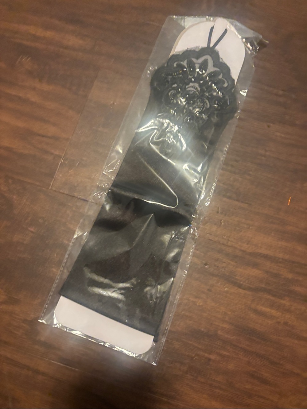 Gloves fingerless arm length goth vintage cos play costume new in package